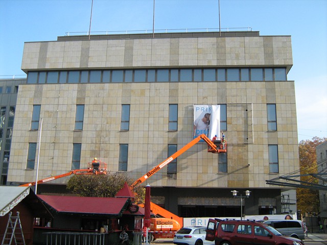 Az Esseni főtéren Primark épülete